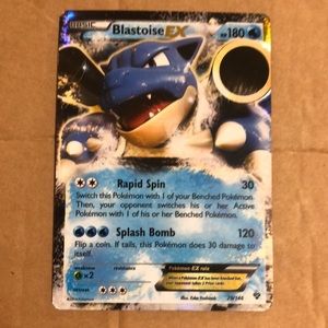 Blastoise EX Card